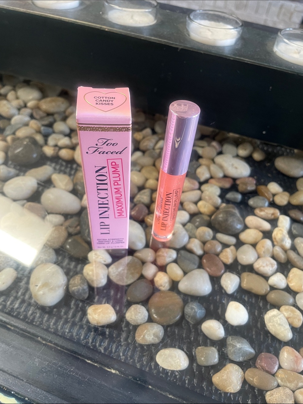 Too Faced Lip Injection Maximum Plump in Cotton Candy Kisses